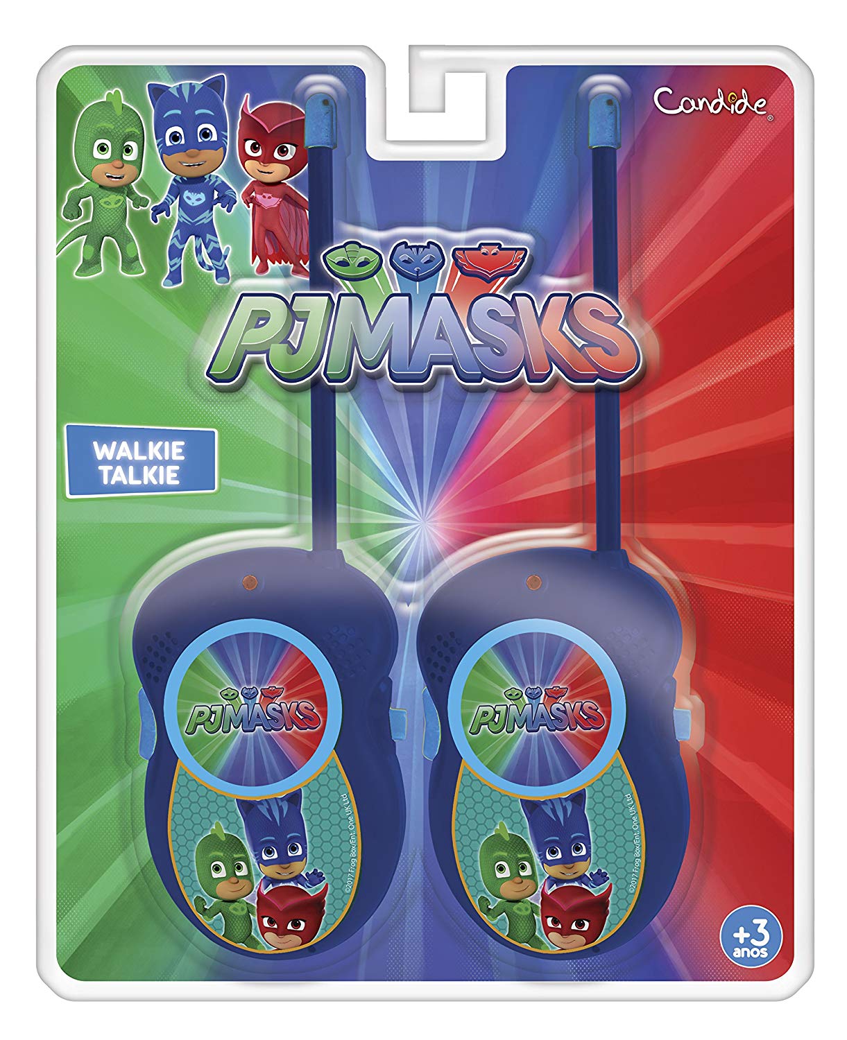 Encontraproduto.com.br - Walkie Talkies PJ MASKS - Candide