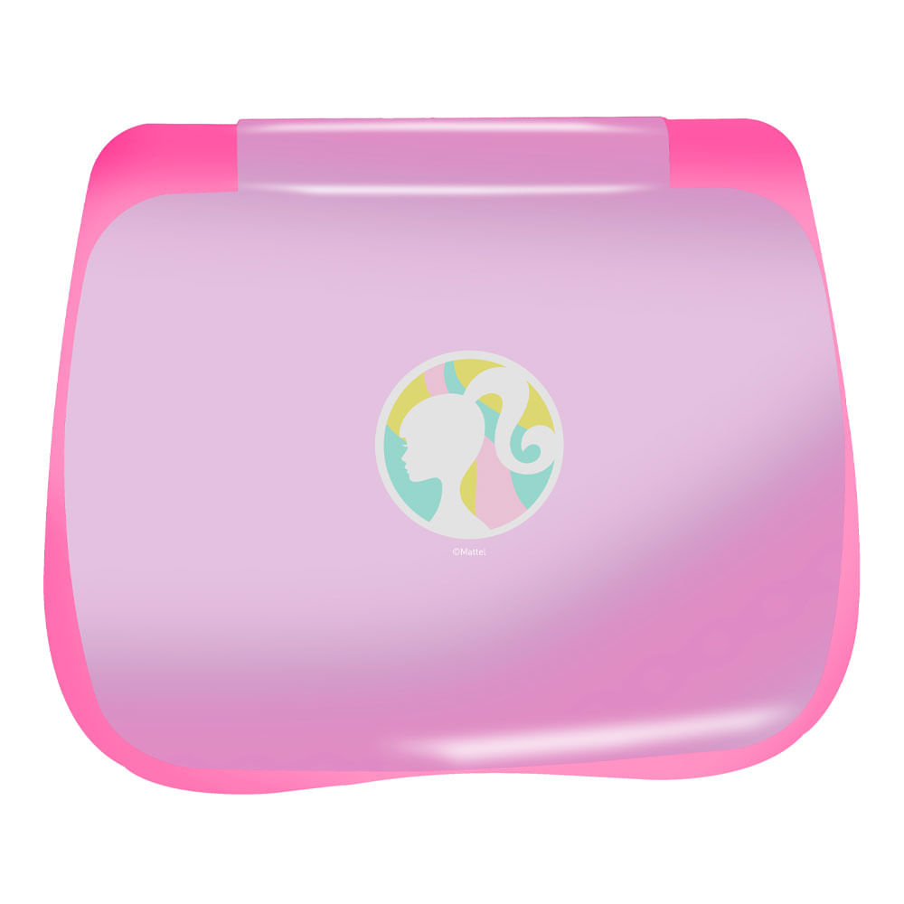 Encontraproduto.com.br - Laptop Infantil Educativo Bilíngue Barbie Candide 1812