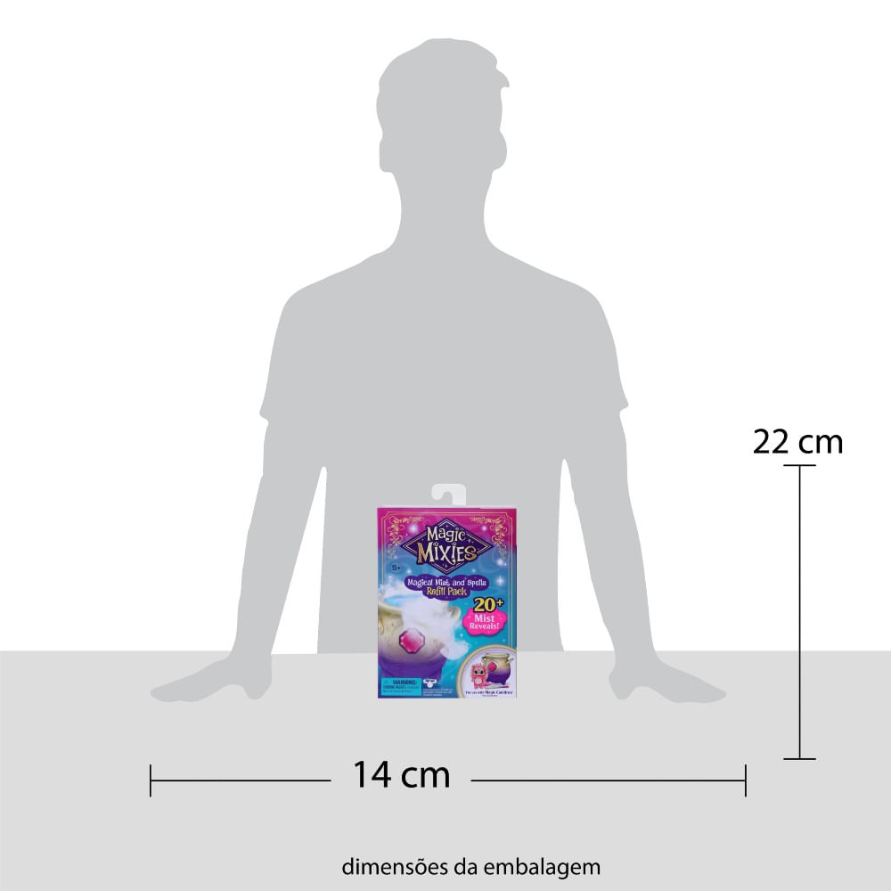 Encontraproduto.com.br - Refil para Magic Mixies - Caldeirão Mágic - Candide