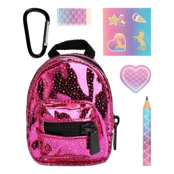 Encontraproduto.com.br - Real Little - Mini Mochilas Colecionáveis - Roxo c/ Glitter