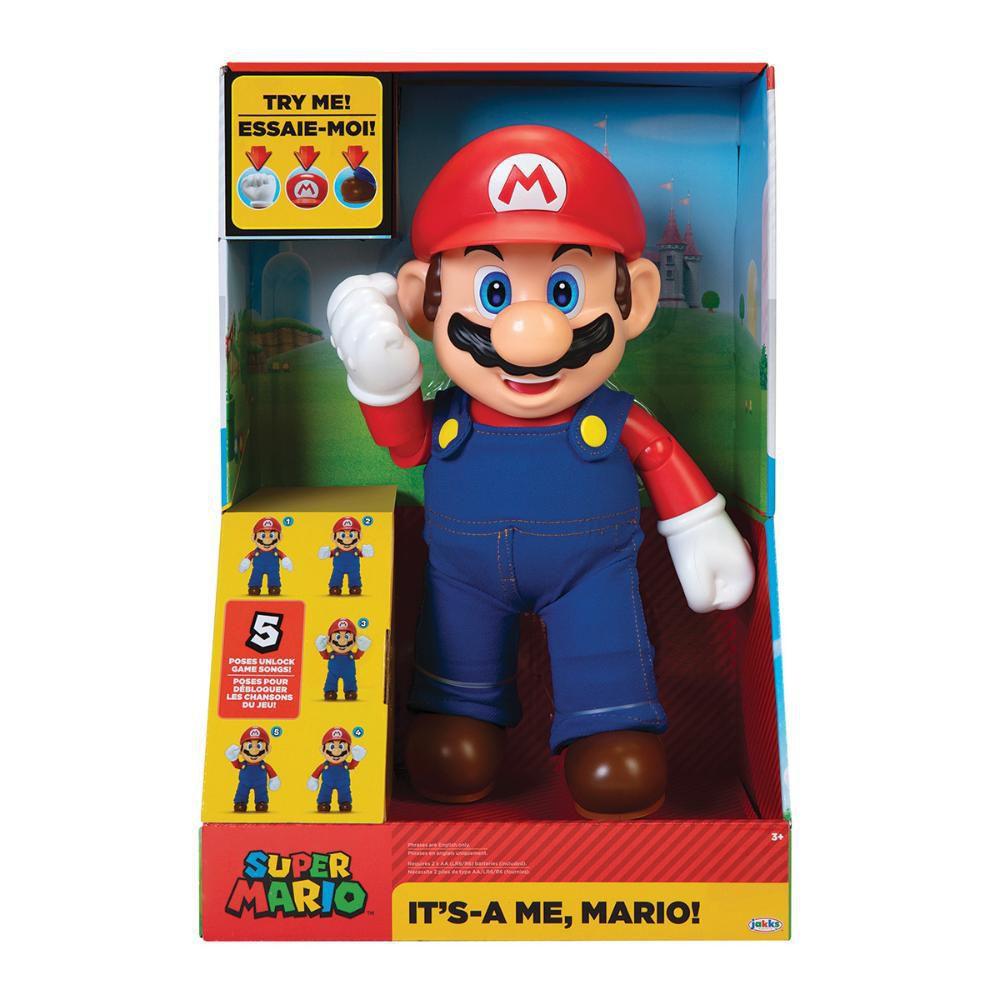Encontraproduto.com.br - SUPER MARIO - BONECO ARTICULADO COM SOM