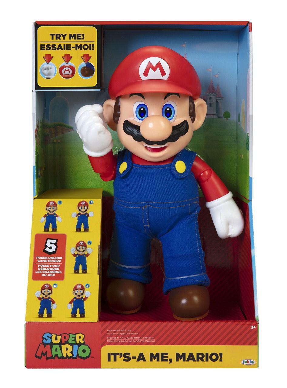 Encontraproduto.com.br - SUPER MARIO - BONECO ARTICULADO COM SOM