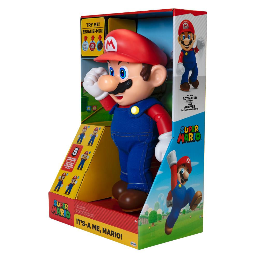 Encontraproduto.com.br - SUPER MARIO - BONECO ARTICULADO COM SOM