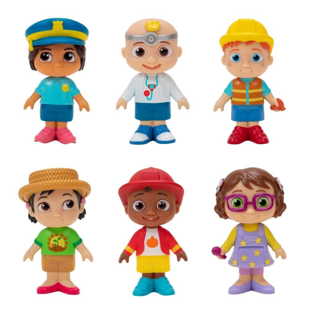 Encontraproduto.com.br - Conjunto Profissões Candide Cocomelon Com 6 Figuras 3313