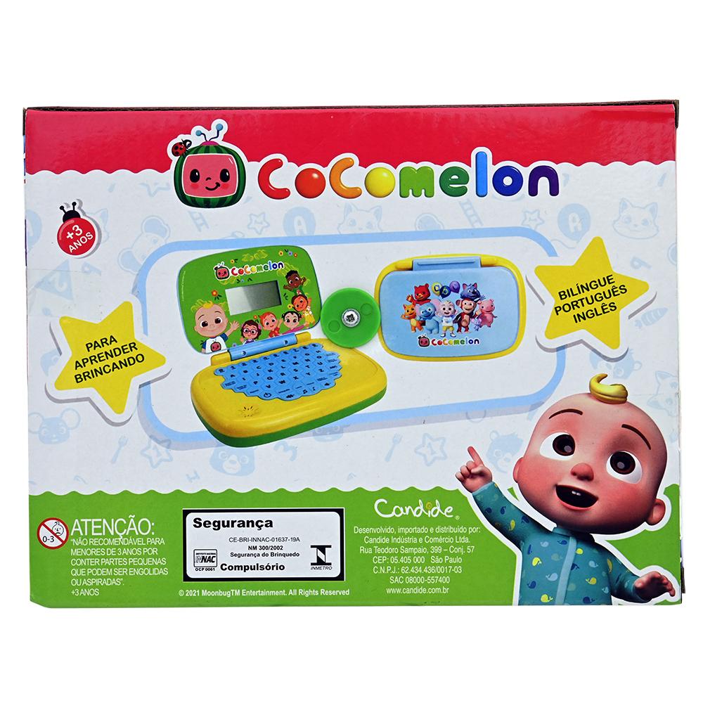 Encontraproduto.com.br - Laptop Cocomelon Bilingue Candide 3333