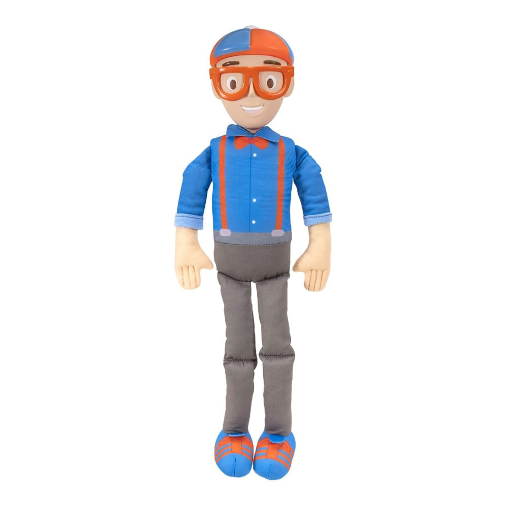 Encontraproduto.com.br - Boneco Articulado - Meu Amigo Blippi - Azul - Candide