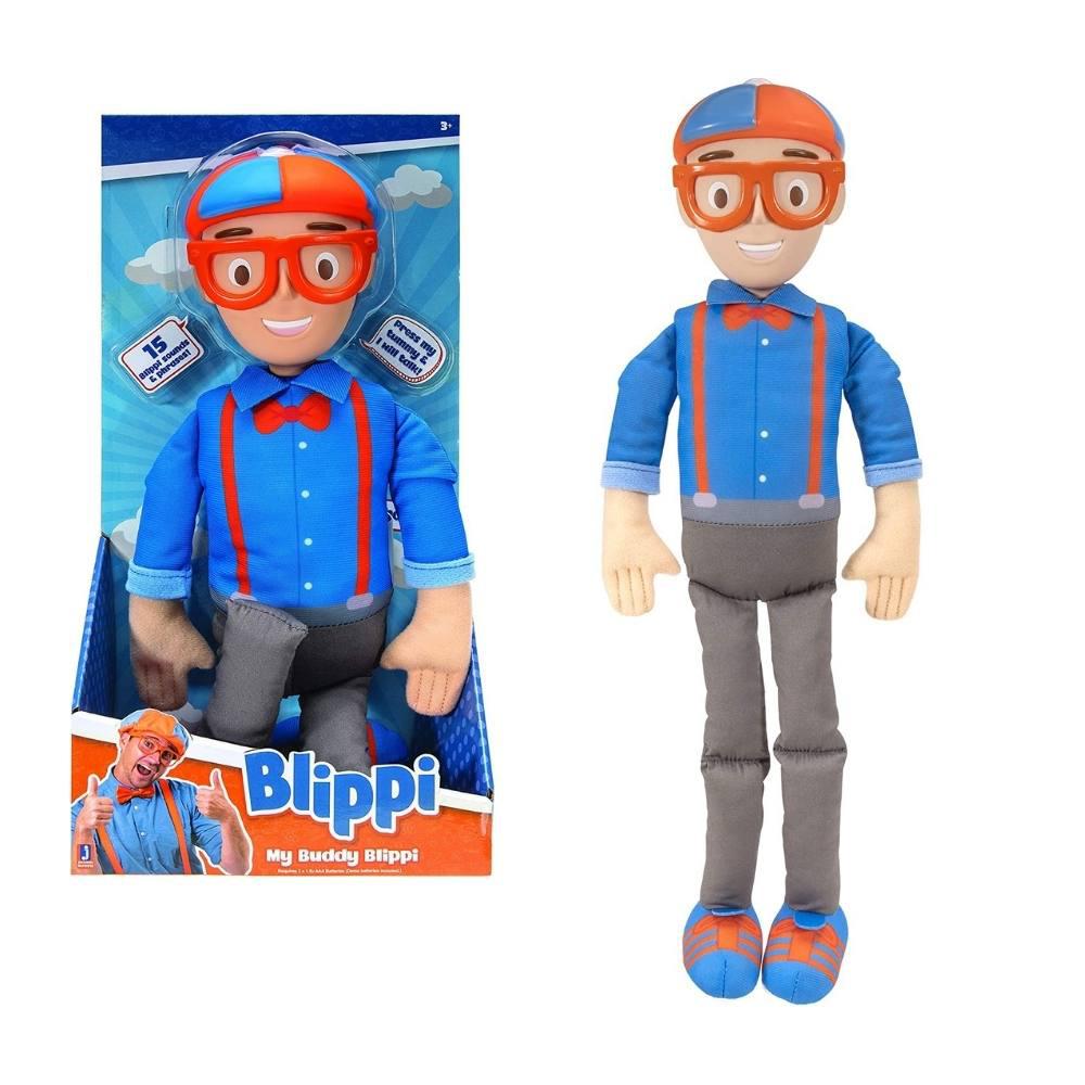 Encontraproduto.com.br - Boneco Articulado - Meu Amigo Blippi - Azul - Candide