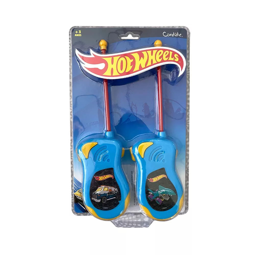 Encontraproduto.com.br - Walkie Talkie Hot Wheels - Candide
