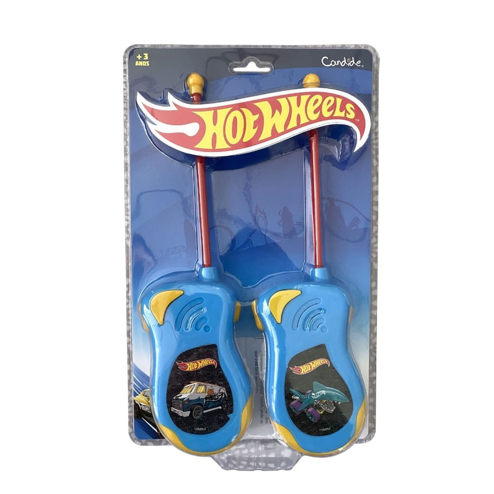 Encontraproduto.com.br - Walkie Talkie Hot Wheels - Candide