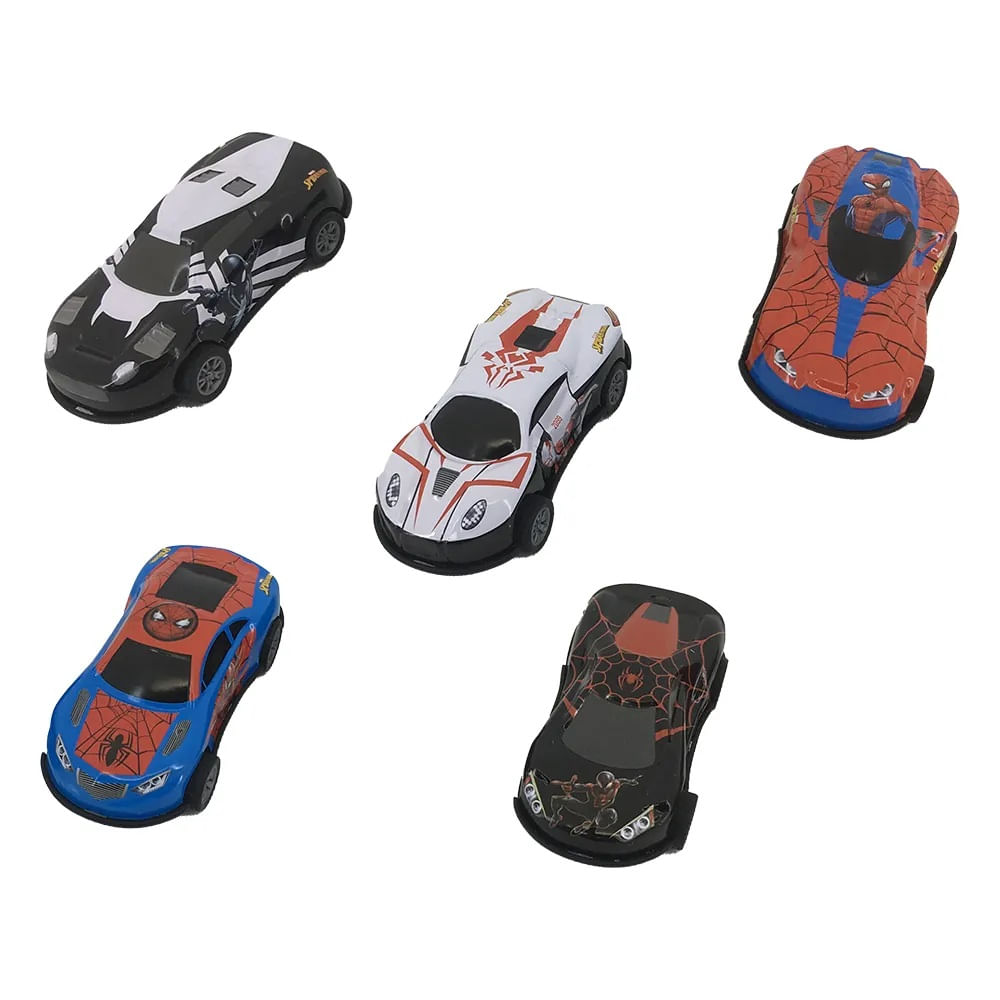 Encontraproduto.com.br - Mini Veiculo Spider Man Sortido - Candide