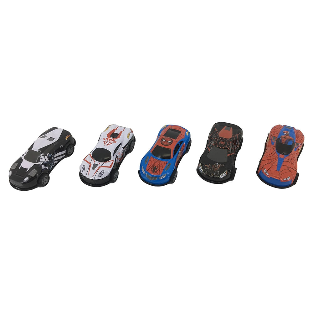 Encontraproduto.com.br - Mini Veiculo Spider Man Sortido - Candide