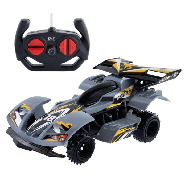 Encontraproduto.com.br - Veiculo Velociraptor Rc 7 Func - Bat Recarregavel - Preto