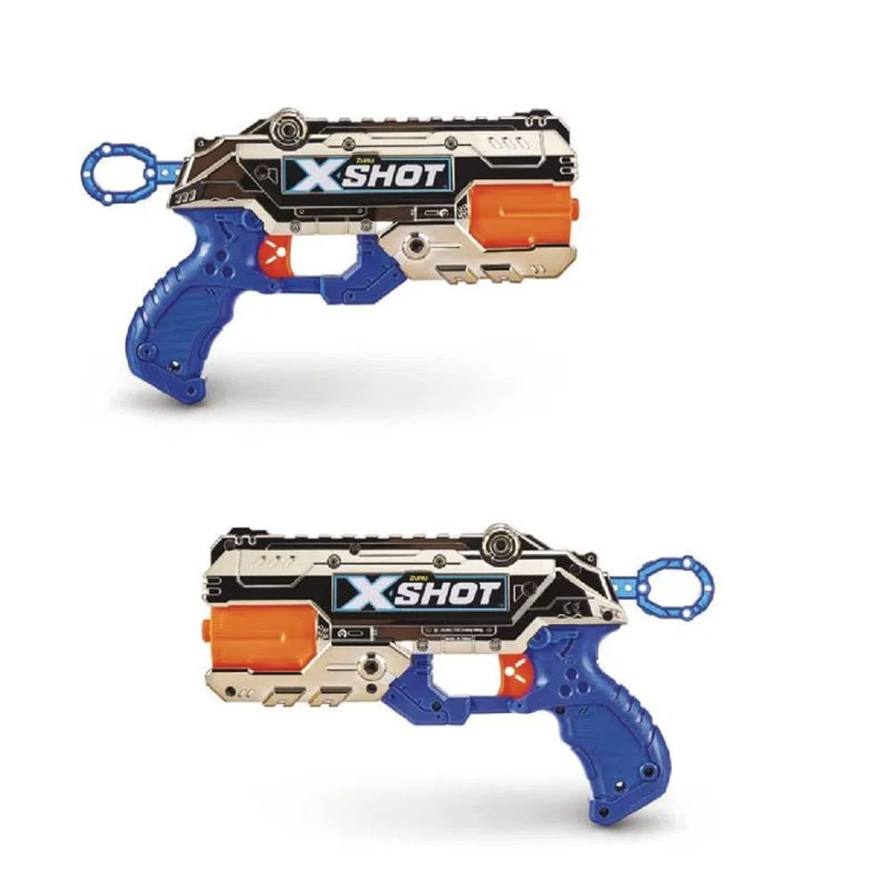 Encontraproduto.com.br - Lançadores De Dardos Com Alvos - X-Shot Royale - Reflex 6 - Candide