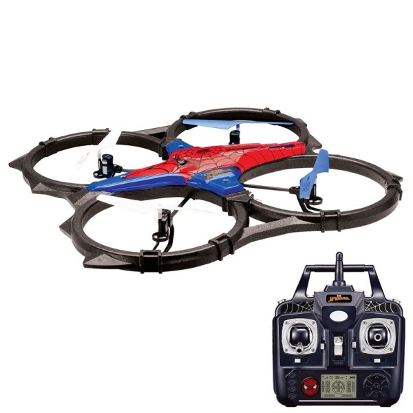 Quadricóptero Drone Quest - Disney - Marvel - Spider-Man - Candide