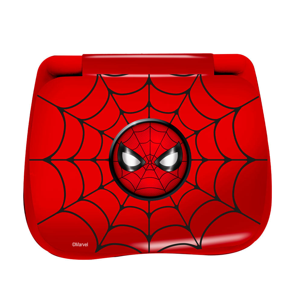 Encontraproduto.com.br - Laptop Infantil Homem-Aranha Bilíngue Musical - Candide