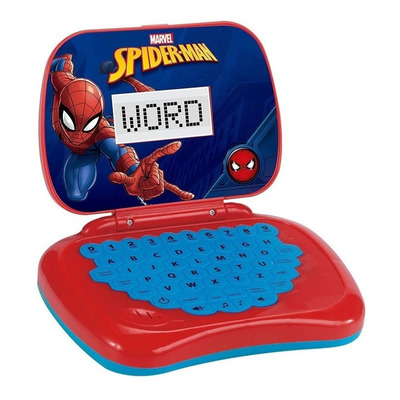 Laptop Infantil Homem-Aranha Bilíngue Musical - Candide