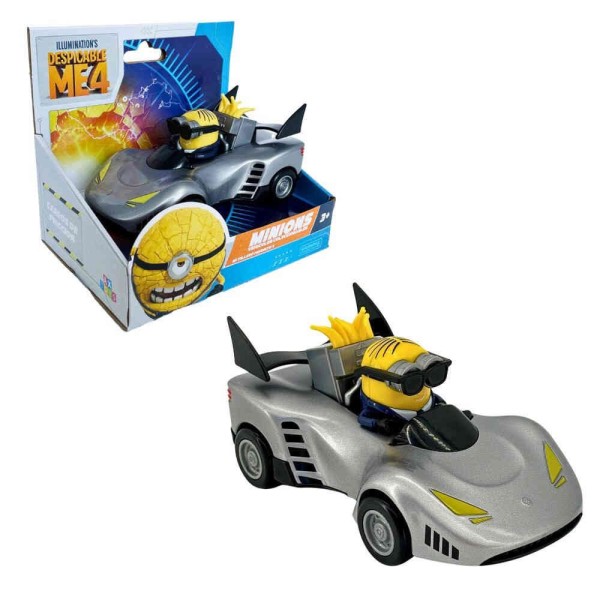 Encontraproduto.com.br - Carrinho de Fricção - Minion - AVL Agent - Candide