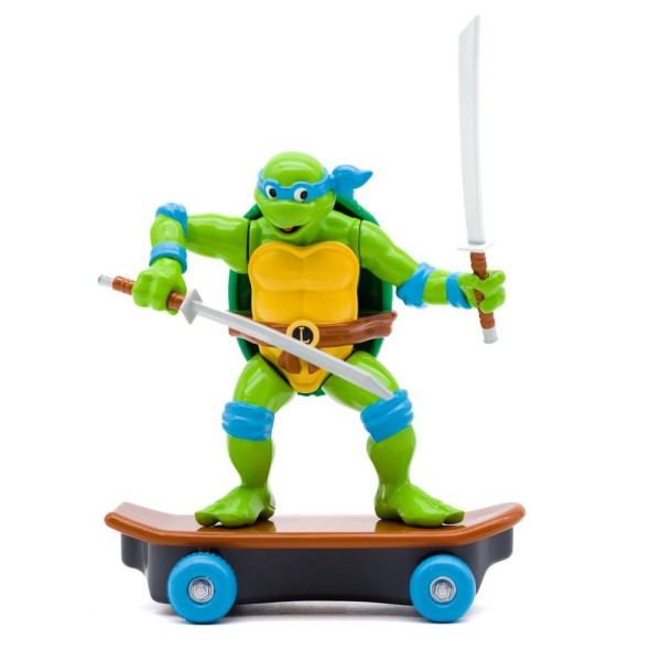 Encontraproduto.com.br - Tartaruga Ninja - Personagem Sewer Shredders - Leonardo