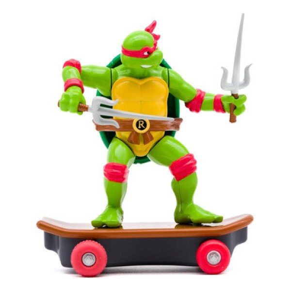 Encontraproduto.com.br - Tartaruga Ninja - Personagem Sewer Shredders - Raphael