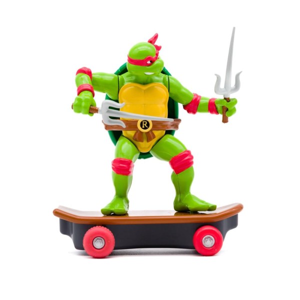 Encontraproduto.com.br - Tartaruga Ninja - Personagem Sewer Shredders - Raphael