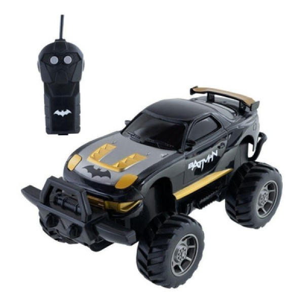 Carrinho de Controle Remoto 3 Funções Candide Batman Blecaute 9008