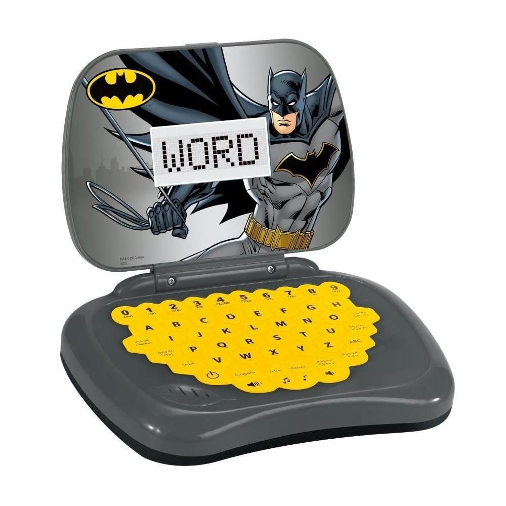 Encontraproduto.com.br - Laptop Infantil Batman Bilíngue - Candide