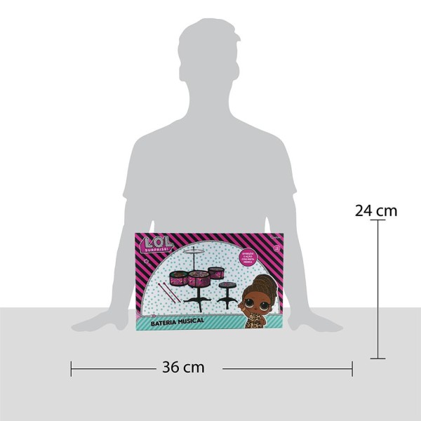 Encontraproduto.com.br - Lol Surprise - Bateria Pequena