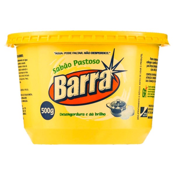 Sabao Pastoso Barra Tradicional 500G