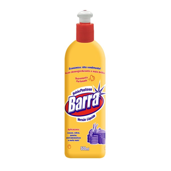 Encontraproduto.com.br - Sabao Vegetal Liq.Barra Conc.Ecoclean 500ML
