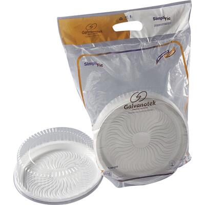 Encontraproduto.com.br - Embalagem para Torta Galvanotek G-56M Pacote com 10 unidades