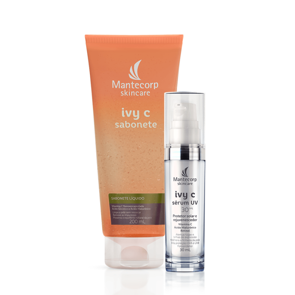 Encontraproduto.com.br - Kit Rejuvenescimento Multifuncional Sab. Ivy C+ Rejuvenescedor Ivy C FPS30
