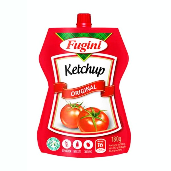 Encontraproduto.com.br - Ketchup Fugini Tradicional Sachê 180g