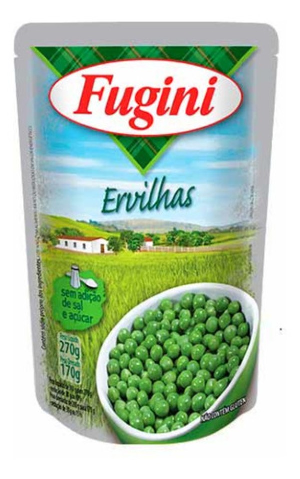 Dueto Milho/Ervilha Fugini Sache 170G