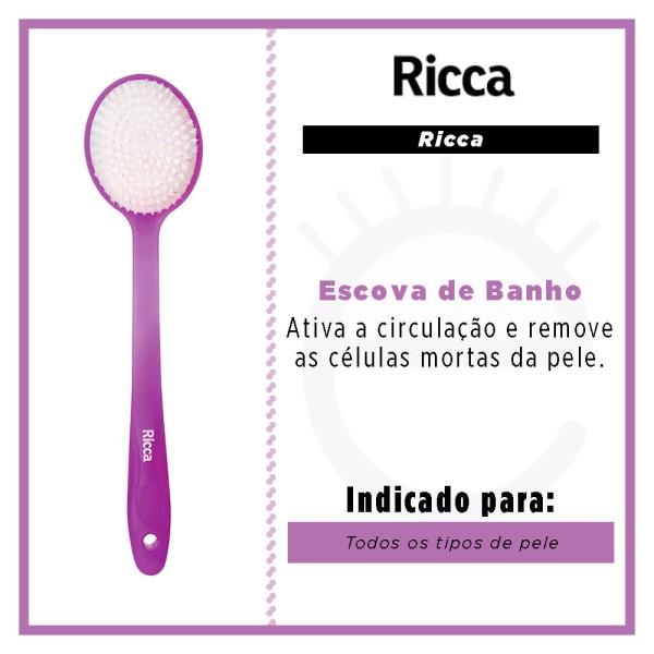 Encontraproduto.com.br - Escova De Banho Ricca 306