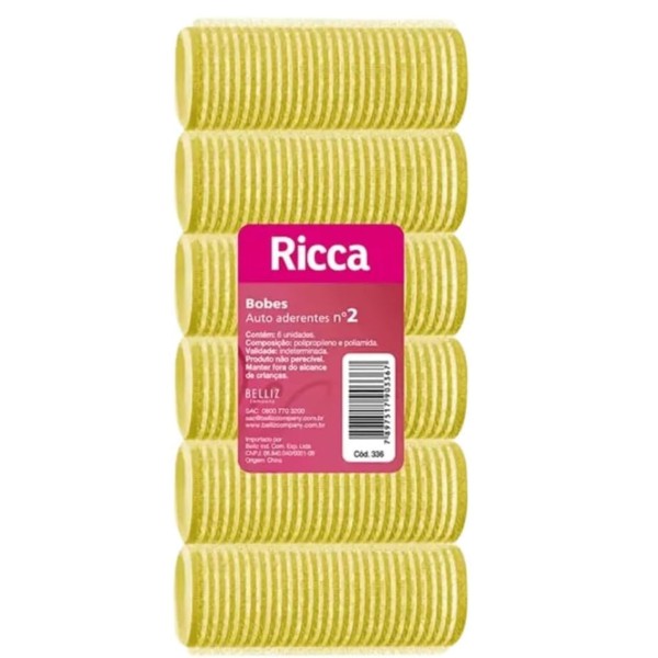 Encontraproduto.com.br - Bobes Auto-Aderente Ricca Nº 2 com 6 Unidades (336)
