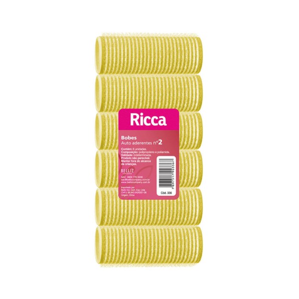 Encontraproduto.com.br - Bobes Auto-Aderente Ricca Nº 2 com 6 Unidades (336)