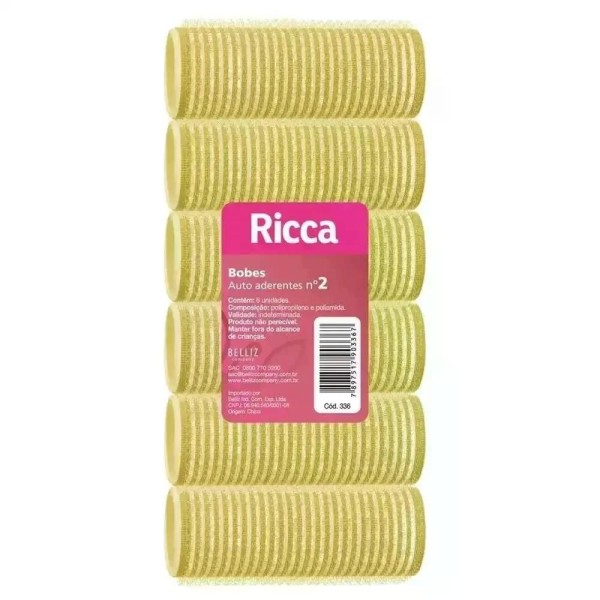 Encontraproduto.com.br - Bobes Auto-Aderente Ricca Nº 2 com 6 Unidades (336)