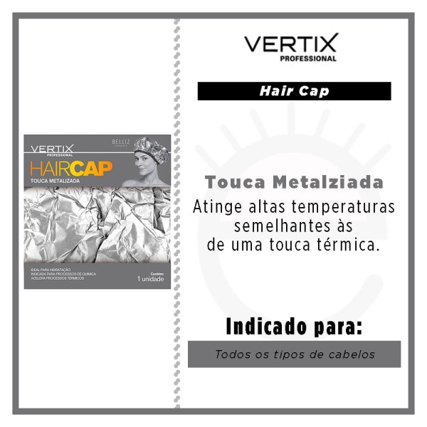 Encontraproduto.com.br - Touca Vertix Metalizada (393)