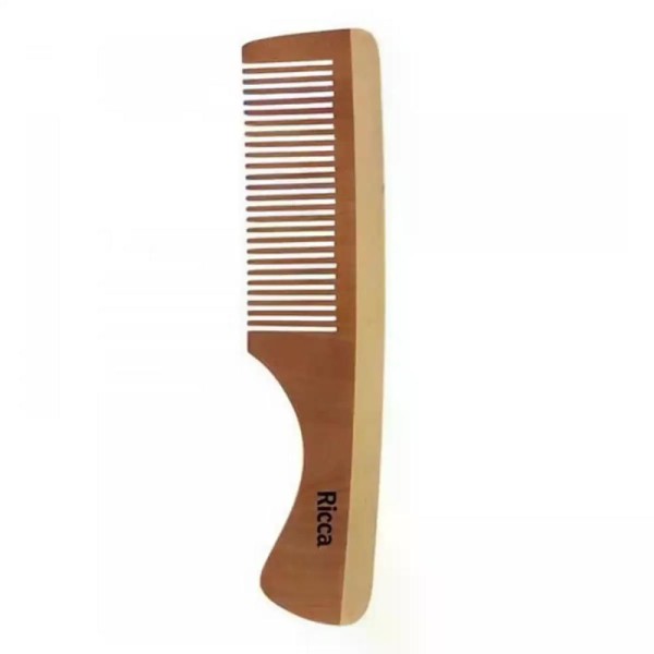 Encontraproduto.com.br - Pente Para Cabelo Ricca De Madeira