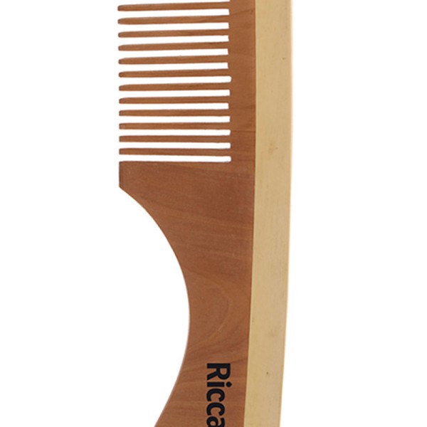 Encontraproduto.com.br - Pente Para Cabelo Ricca De Madeira