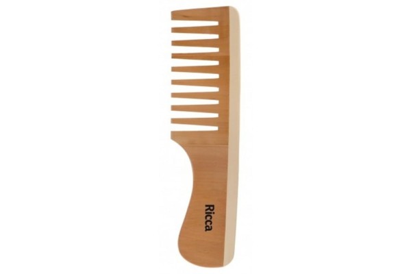 Encontraproduto.com.br - Pente Para Cabelo Ricca De Madeira