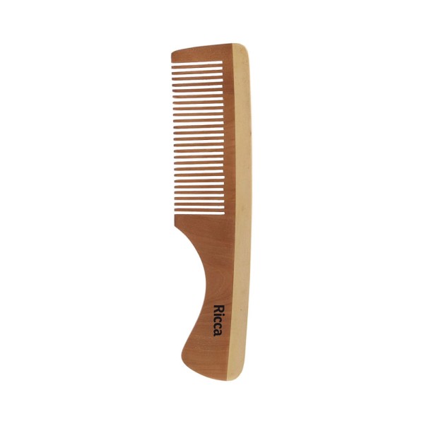 Encontraproduto.com.br - Pente Para Cabelo Ricca De Madeira