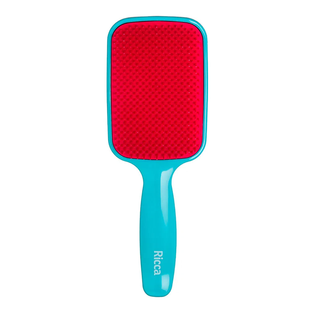 Escova Raquete Flex Blue Ricca
