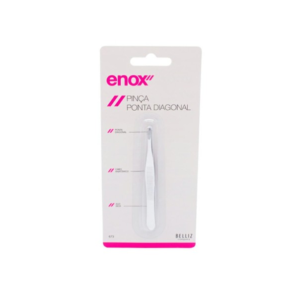 Encontraproduto.com.br - Pinça Enox Ponta Diagonal - 673