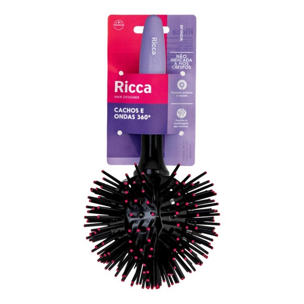 Encontraproduto.com.br - Escova Twist 3D Curls Ref. 924 - Ricca