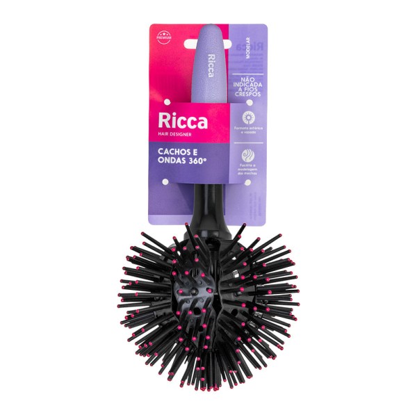 Encontraproduto.com.br - Escova Twist 3D Curls Ref. 924 - Ricca