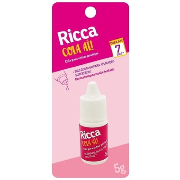 Encontraproduto.com.br - Cola Para Unhas Postiças Ricca 5g - 1342