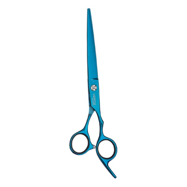 Encontraproduto.com.br - Tesoura Vertix Blue Titanium Laser Ref 7.0