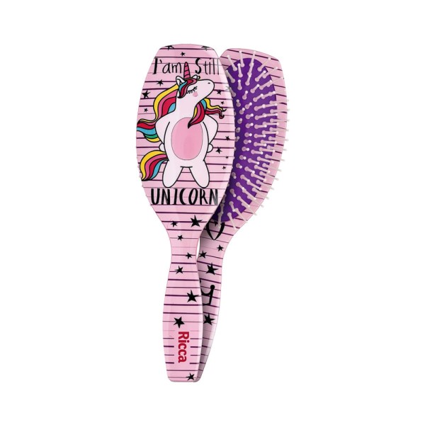 Escova Ricca Unicorn Oval (2418)