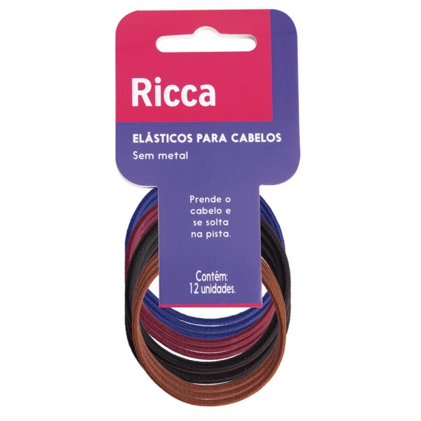 Encontraproduto.com.br - Elástico Fino Winter Ricca Com 12 Unidades